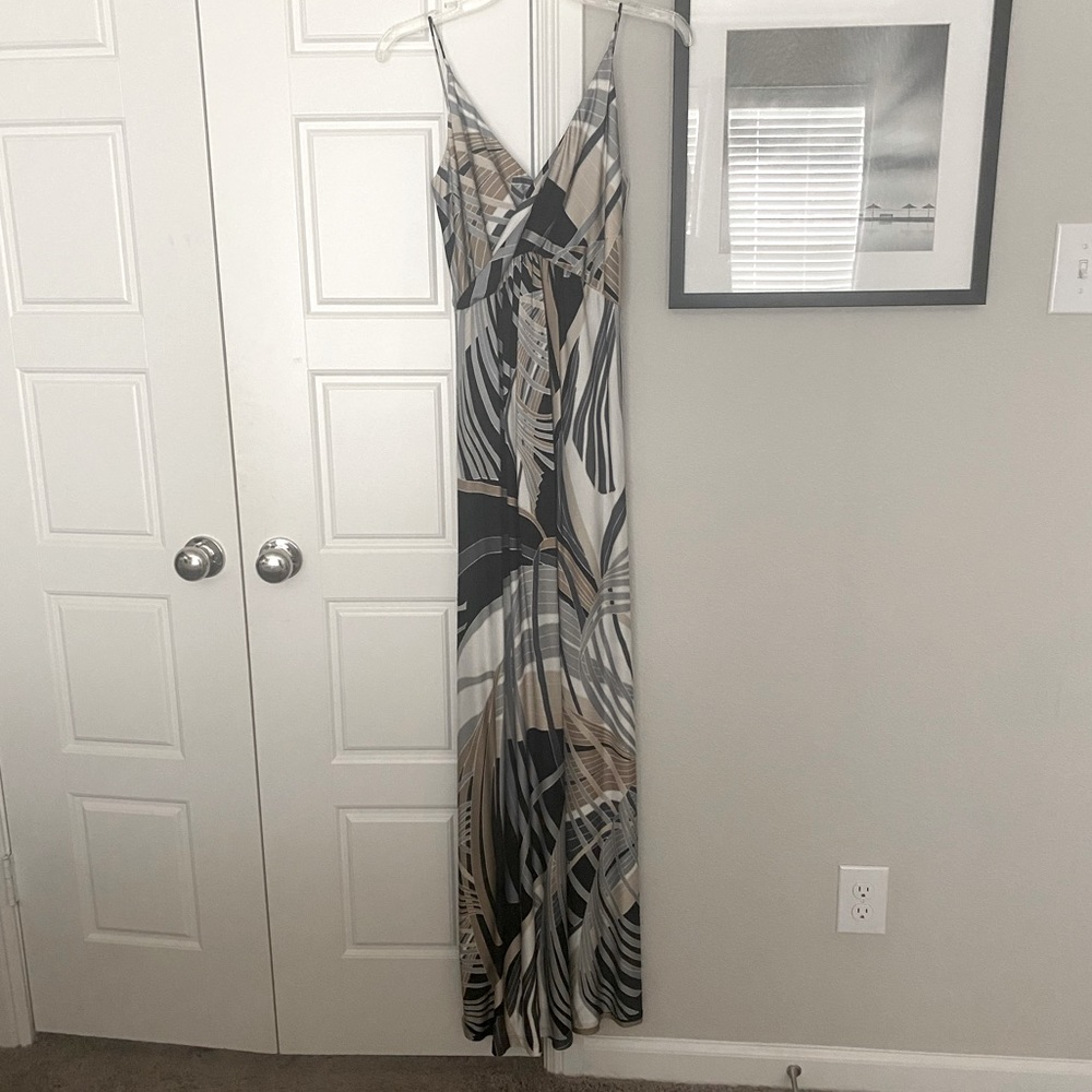 Badgley Mischka maxi dress